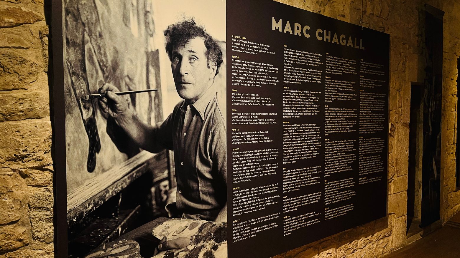 Chagall. Sogno d'amore in mostra al Polo Museale di Conversano Bari